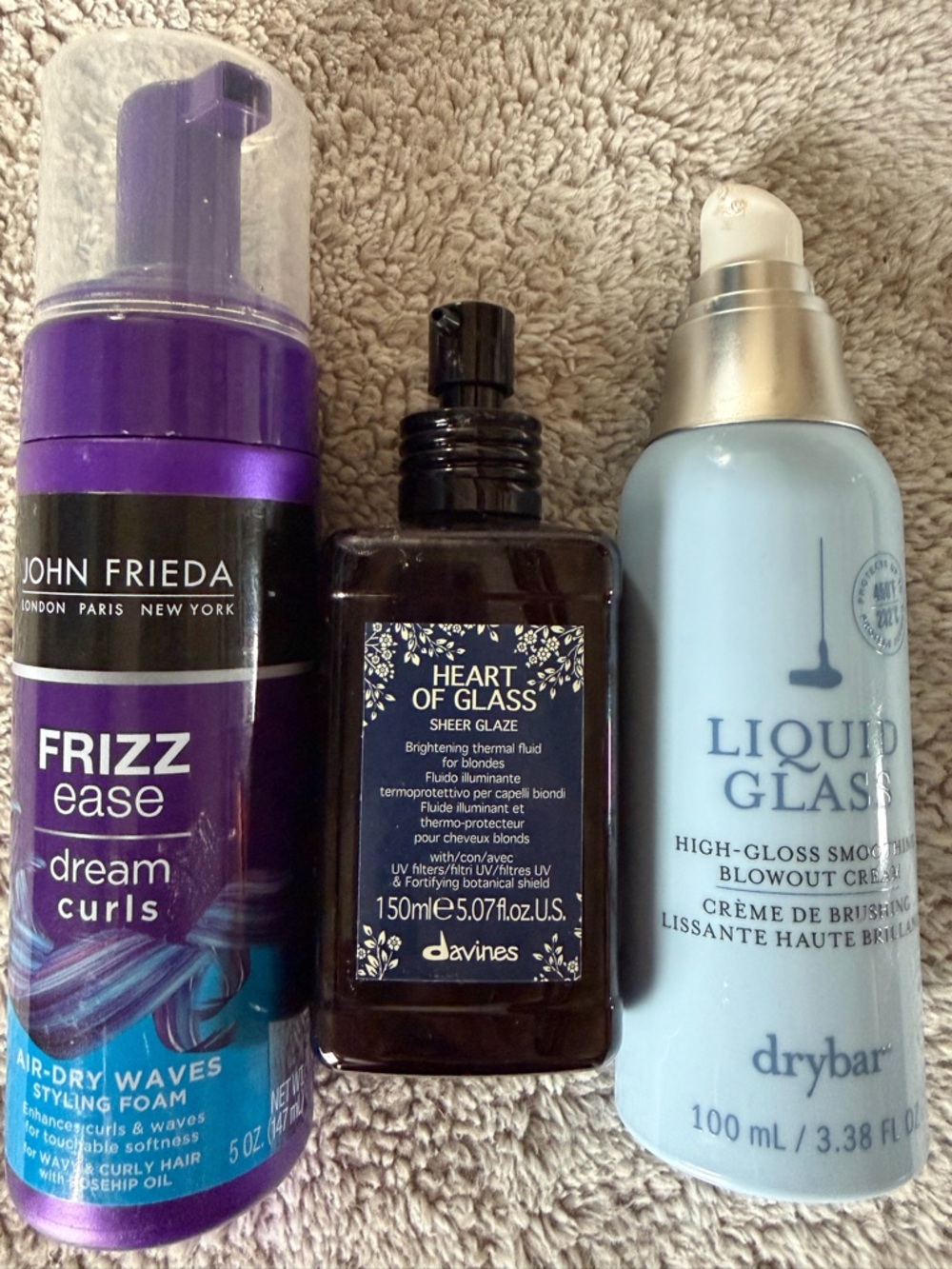 Hair care bundle- Drybar, Davines, John Frieda